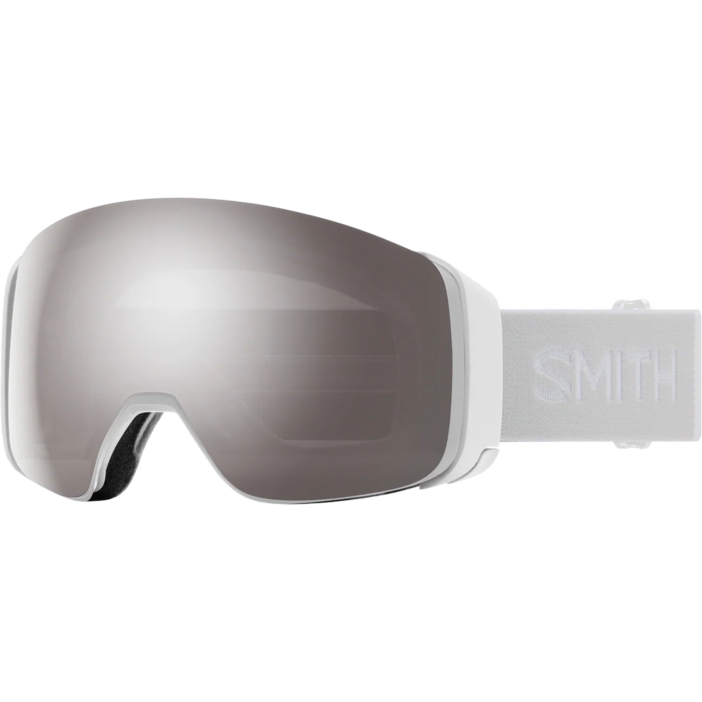 Smith 4D Mag Skibrille Skibrillen weiss Skifahren | Splitboard | Freeride