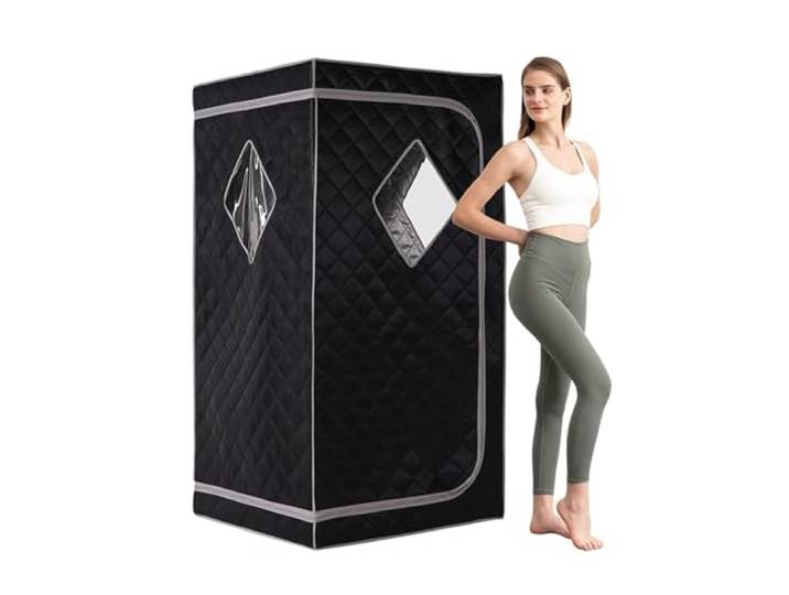 Saunazelt, Tragbare Infrarotsauna, persönliche Sauna for zu Hause mit tragbarem Stuhl, Spa-Zelt for Entgiftungstherapie, Beseitigung von Müdigkeit, Schönheitspfle(WS)