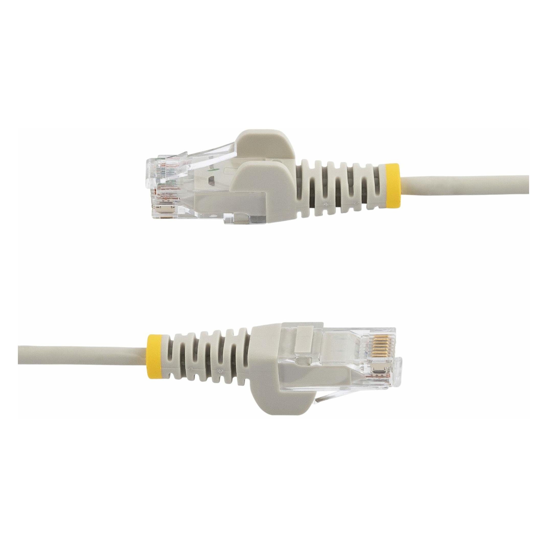 StarTech Slim Cat6 Cable Pack (CAT6, 0.50 m) (N6PAT50CMGRS10PK)