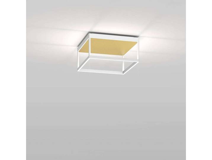 Reflex 2 LED-Deckenlampe, gold/weiß, 15 cm - Serien Lighting - Wohnzimmer - Aluminium