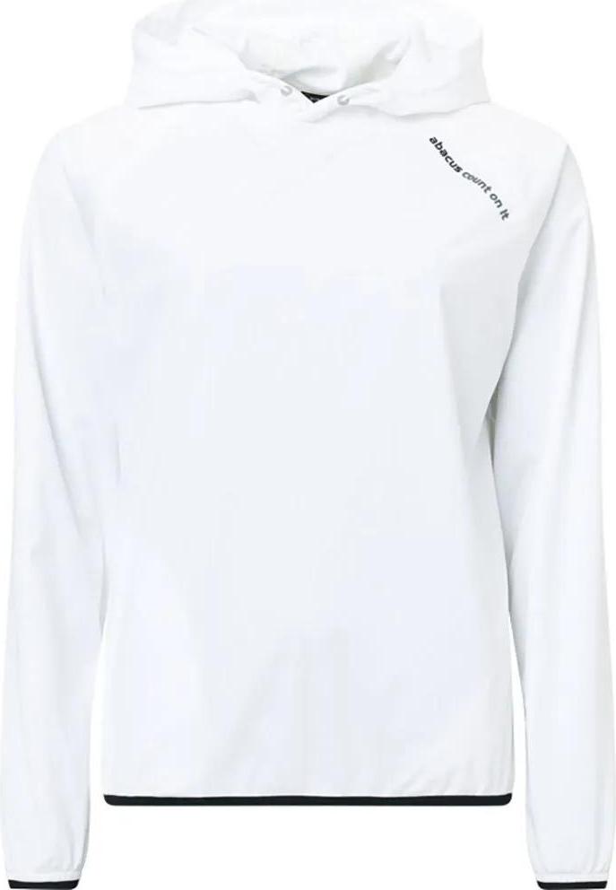 Abacus Golf Bounce Waterproof Kapuzenpullover Weiß M Frau Weiß M