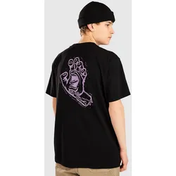 Santa Cruz Stamped Screaming Hand T-Shirt black Gr. S