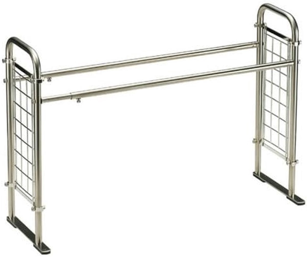 Modulair SUI-gebaseerd opbergrek voor de keuken - Zilver - Breedte: 62,5 cm