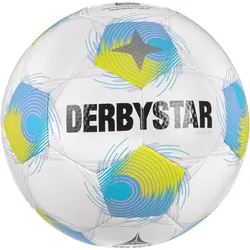 DERBYSTAR Apus TT Fußball Trainingsball weiß/blau/grün