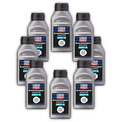 8x Bremsflüssigkeit DOT 4 LIQUI MOLY 21155 Bremse Flüssigkeit Brake Fluid 250ml