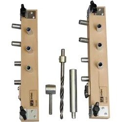 SFS, Bohrereinsatz, Bohrlehren für 3- teilige Steckbänder, 18 mm (18 Millimeter)