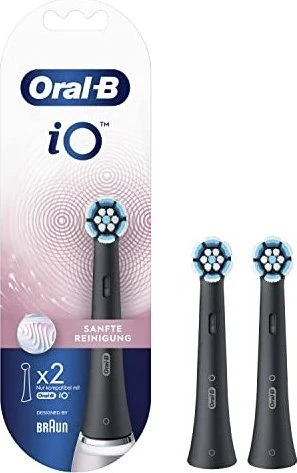 Oral-B iO Sanfte Reinigung Doppelpack Schwarz