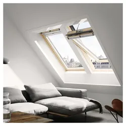 VELUX Solar Schwingfenster INTEGRA® GGL 308430 Holz klar lackiert Alu ENERGIE Dachfenster, 94x160 cm (PK10)