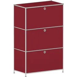 viasit Kommode »System 4« rot, 77.9x118.1x40.4 cm