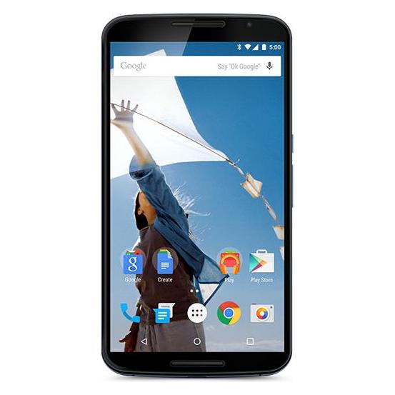 Motorola Nexus 6 (64 GB, Cloud White, 5.96", Single SIM, 4G) (SM3974AW4F1)