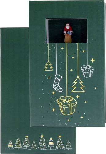 NOCH Geschenkbox "Weihnachten" handbemalt