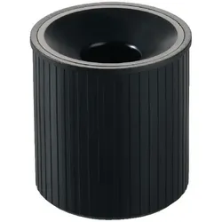 helit Büroklammernspender Linear Kunststoff Schwarz 7,2 x 7,2 x 7,3 cm