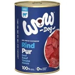 WOW DOG Pur Rind 6x400 g
