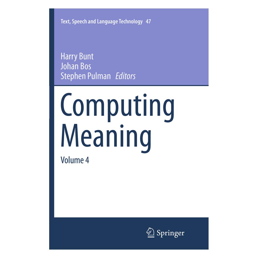 Springer Computing Meaning (Englisch, Softcover, Harry Bunt, Johan Bos, Stephen Pulman) (55839492)