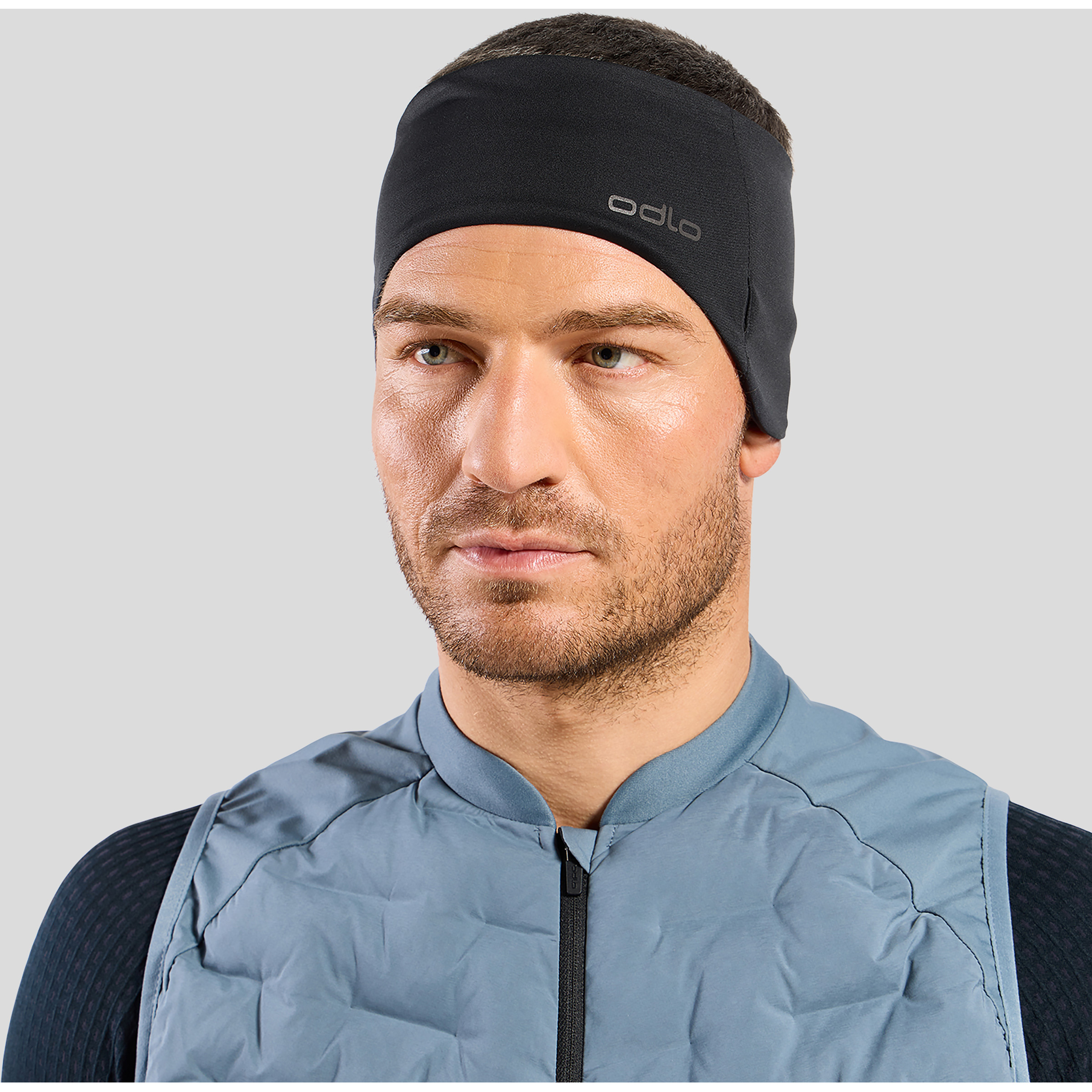 Odlo Performance Windblock Stirnbänder schwarz Größe M Langlauf Skating | Langlauf Klassik | Trailrunning | Laufen Elastisch