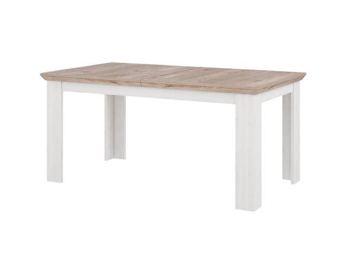 Esstisch 160 - 206 cm ausziehbar Eiche Holzdekor - ILOPPA