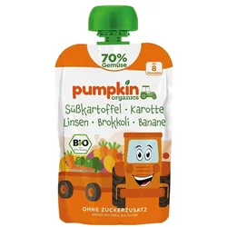 Quetschie - Süßkartoffel, Karotte, Linsen, Brokkoli, Banane 100g