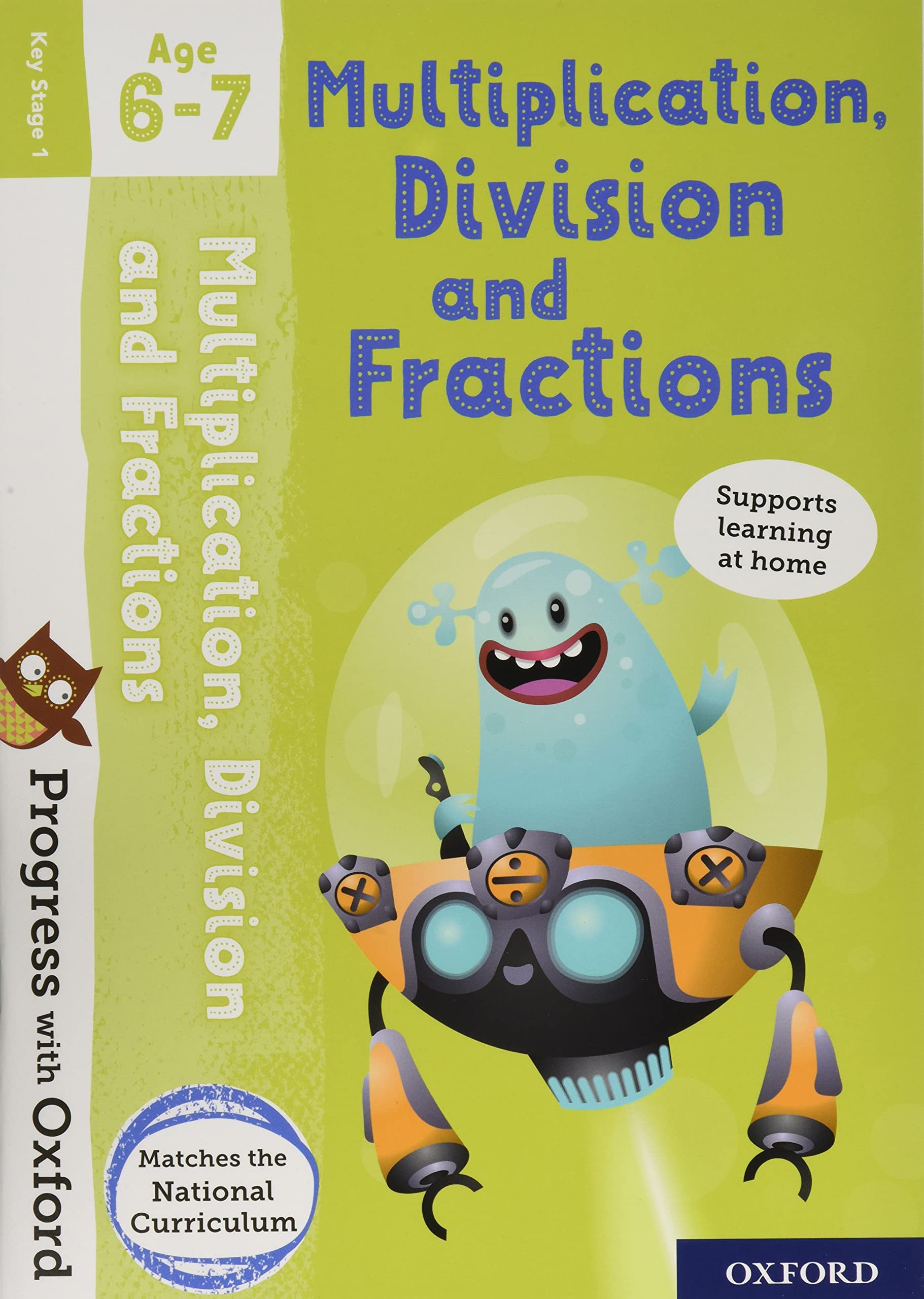 Progress with Oxford: Multiplication, Division and Fractions Age 6-7 - Preis vom 16.10.2026 11:41:07 h
