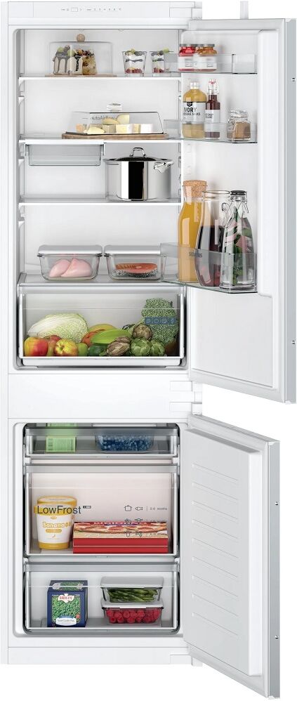 Frigorífico Combinado de Encastre KI86V5SE0 iQ100 267L (Branco) - SIEMENS