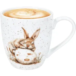 Ritzenhoff Jumbobecher Bunny weiß 400 ml Porzellan Ostern Hase Eier Tasse groß