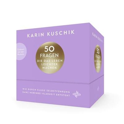 50 Fragen, die das Leben leichter machen – Limited Edition - Karin Kuschik, Audio, 9783869093406