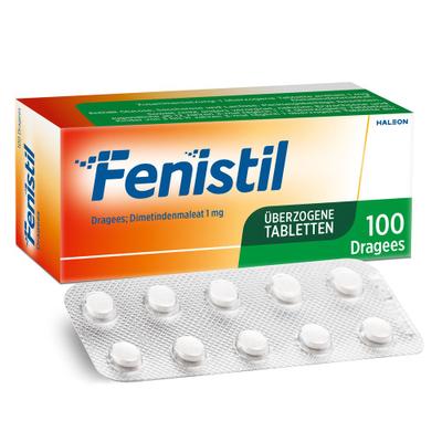 Fenistil Dragees 100 St Überzogene Tabletten
