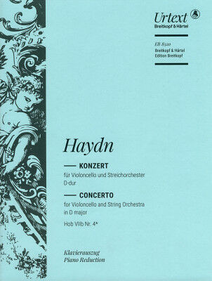 Breitkopf & Härtel Haydn Cellokonzert Hob VIIb:4