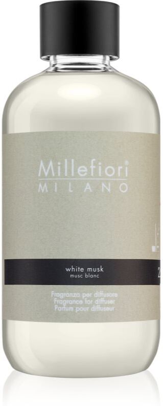 Millefiori Milano White Musk recharge pour diffuseur d'huiles essentielles 250 ml