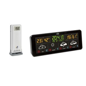 TFA TFA Wetterstation 35.8107.01  .me ID-07, Funk, Wlan, digital, mit Außensensor, Wettervorhersage, Farbdisplay & 4 Messwerten