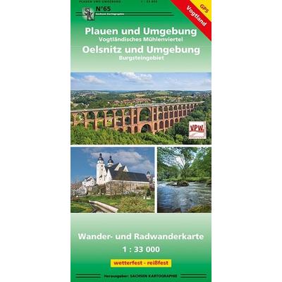 Plauen und Umgebung - Oelsnitz und Umgebung, Sonstige von , Sachsen Kartographie, 978-3-86843-065-3