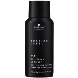 100ml Schwarzkopf Professional Session Label The Strong