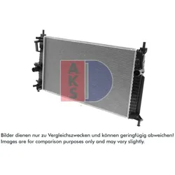 Kühler Motorkühlung AKS DASIS 110081N