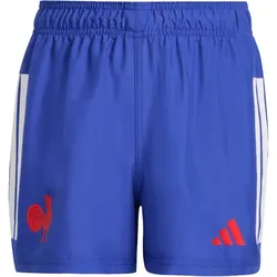 adidas FFR Frankreich Rugby Match Shorts Jungen KF6829 - semi lucid blue 164