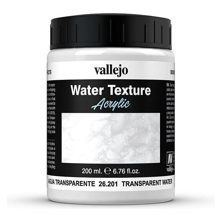AirbrushKing Transparentes Wasser 200ml - Vallejo (26201)