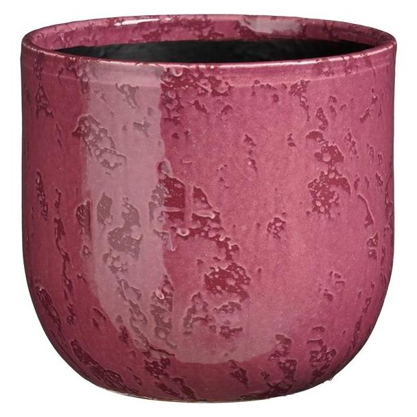 Mica Flower pot SANDRO 1193406, ceramics, purple (21 x 19 cm) (1193406)