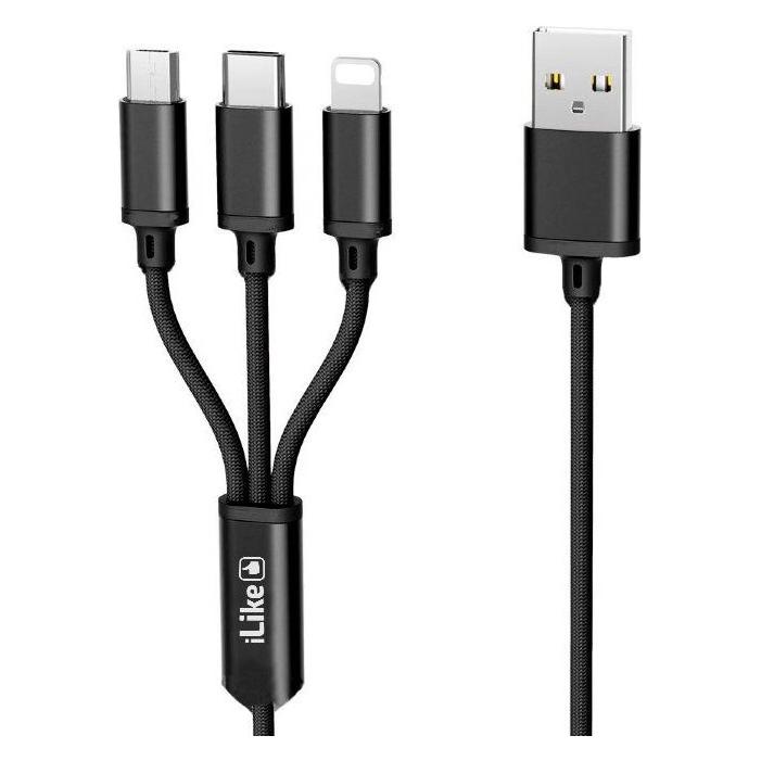 iLike Charging Cable 3 in 1 CCI02 (ILIKE)