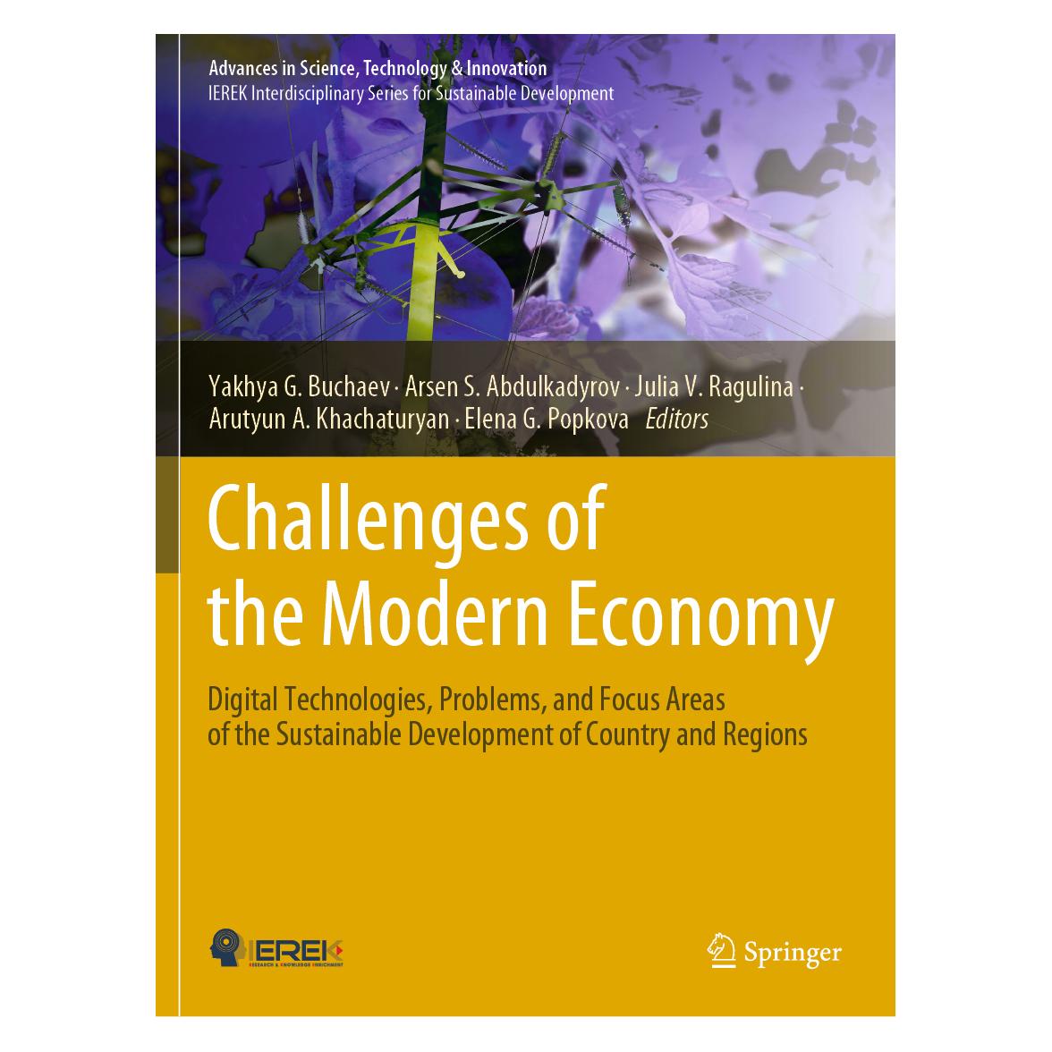 Springer Challenges of the Modern Economy (Englisch, Softcover, Arsen, Julia, S Abdulkadyrov, V Ragulina) (57200259)