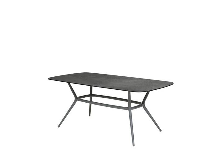 Cane-line Joy Esstisch oval Dunkelgrau-hellgrau