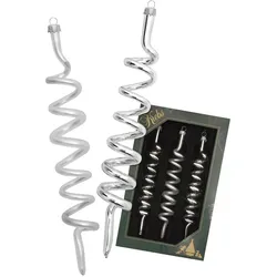 Krebs Glas Lauscha, Christbaumschmuck, Christbaumschmuck - Korkenzieher Set aus Glas - 3er Set (3x)