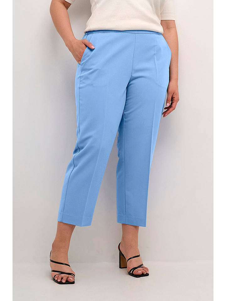 KAFFE curve Chino in Hellblau - 42