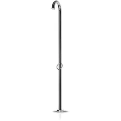 JEE-O original shower 01 freistehende Dusche, edelstahl gebürstet, 100-6100 100-6100