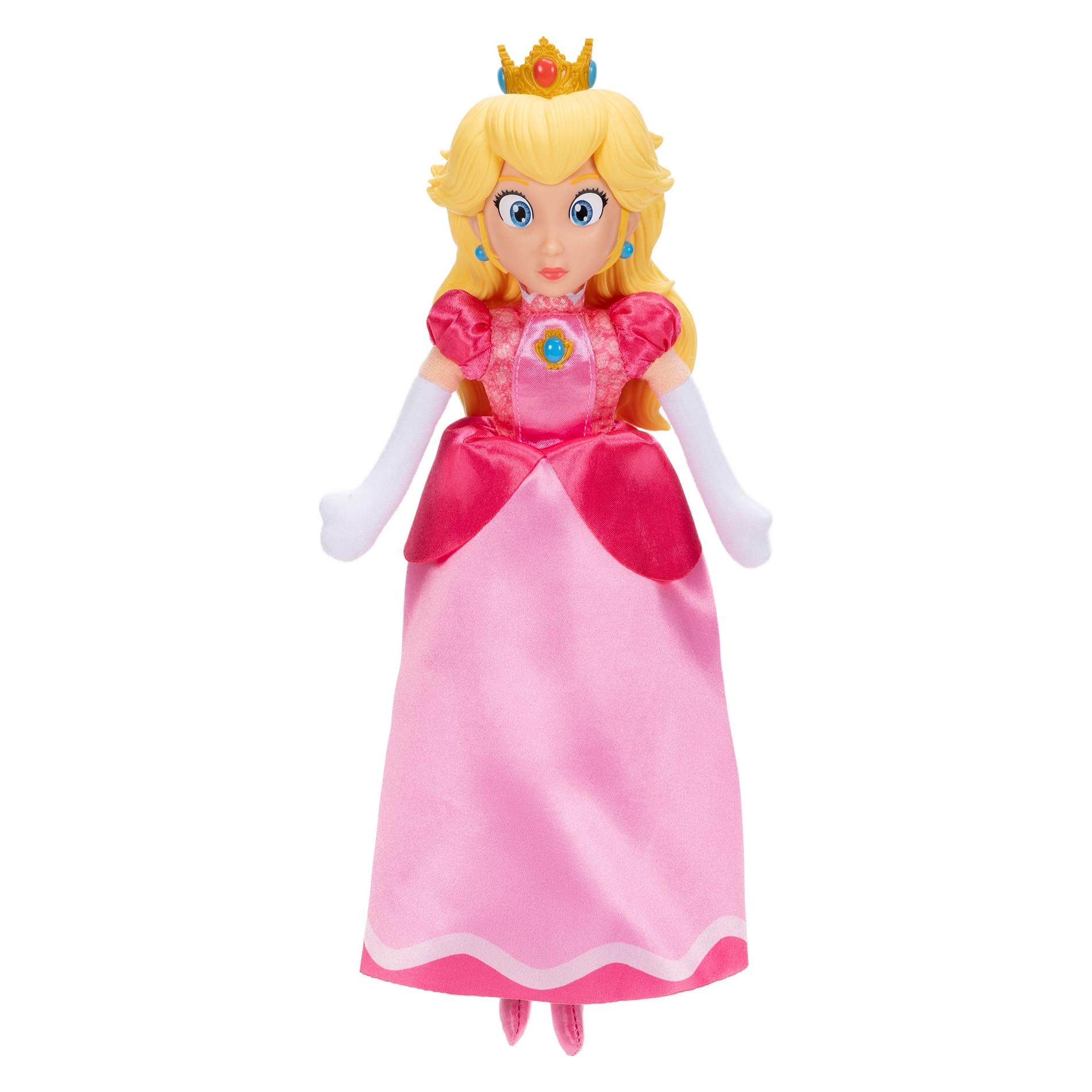 Jakks Pacific Super Mario Galaxy, le film Figurine en peluche Princess Peach 23 cm (23 cm) (432574-V2)