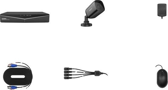 SANNCE 8-kanaals DVR Bewakingssysteem met 2MP camera