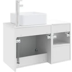 vidaXL, Badmöbelset, Badezimmermöbel-Set