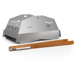 Skotti Grillhaube / Deckel Cap für Skotti Grill inklusive Planentasche und Grillzange