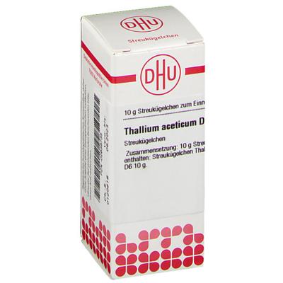 Thallium Aceticum D 6 Globuli 10 g