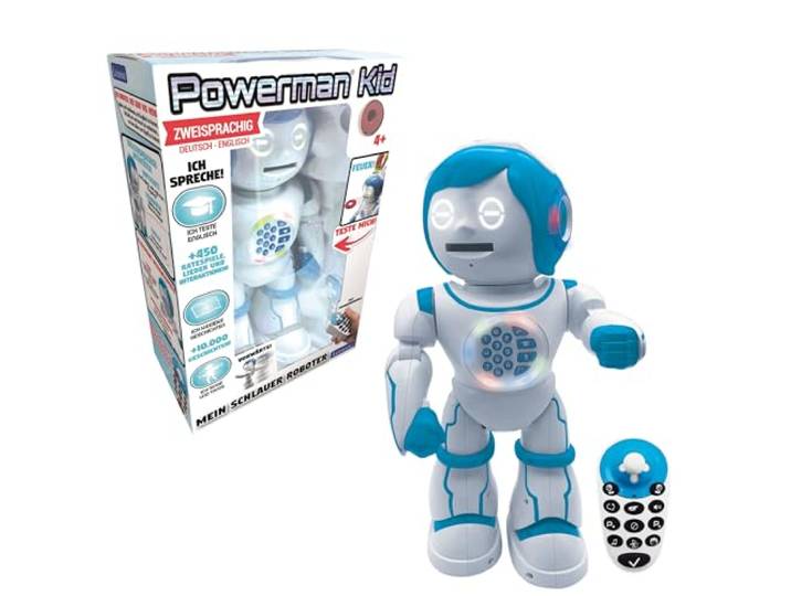 Lexibook, Powerman Kid Interaktiver Roboter, ROB90DE