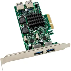 InLine USB 3.2 Gen.1 PCIe Schnittstellenkarte, Kontrollerkarte