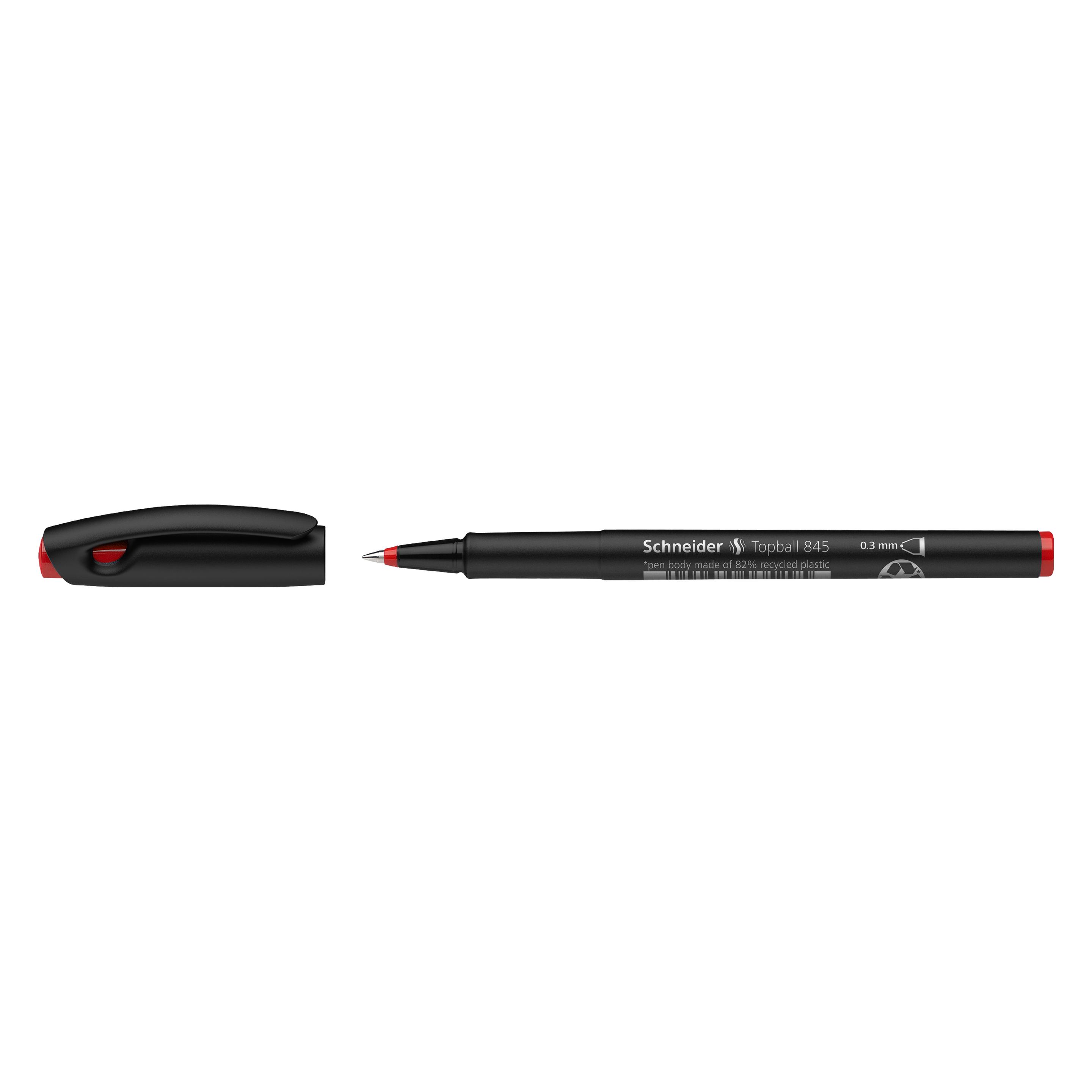 Schneider Tintenroller Topball 845 rot (1x) (1 845 02)