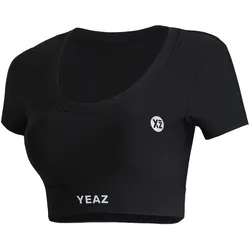 Yeaz, Damen, Sportshirt, Club Level (S), Schwarz